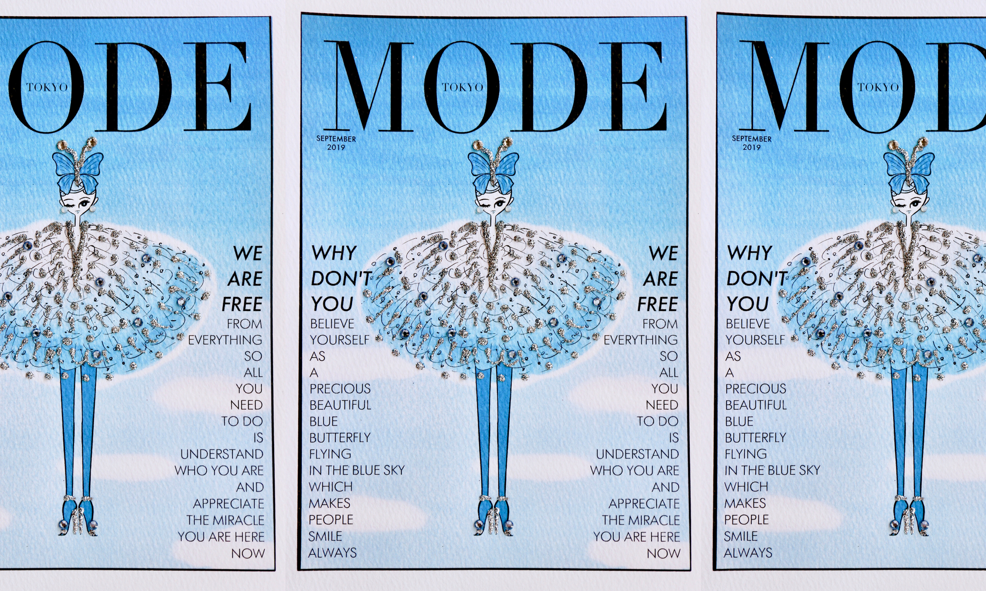 MODE magazine 9月号。