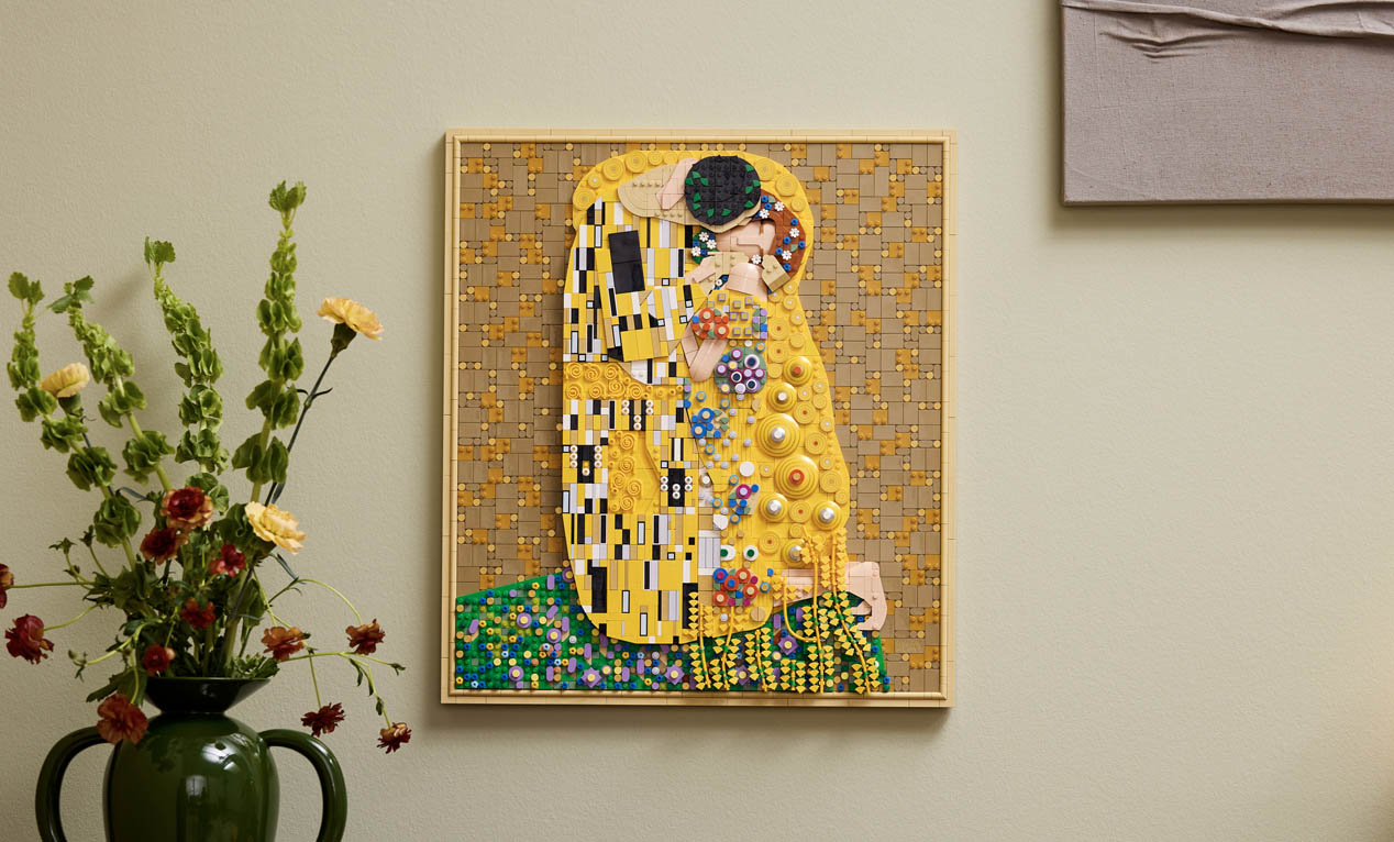 🇩🇰 「レゴ®アート Gustav Klimt ＜接吻＞」が登場🎨