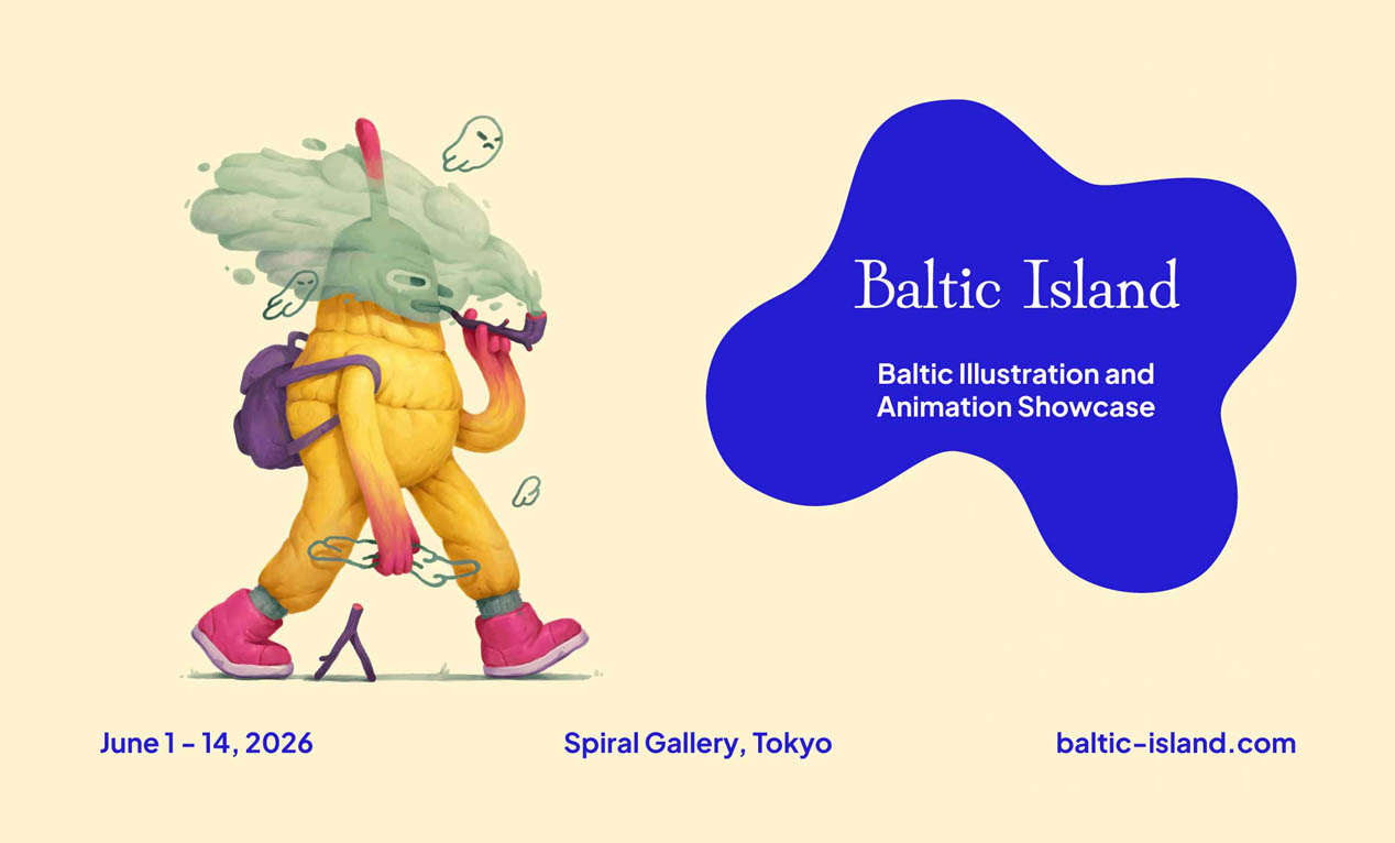 🇪🇪🇱🇻🇱🇹バルト三国のアニメーションとイラスト展「Baltic Island」が開催！