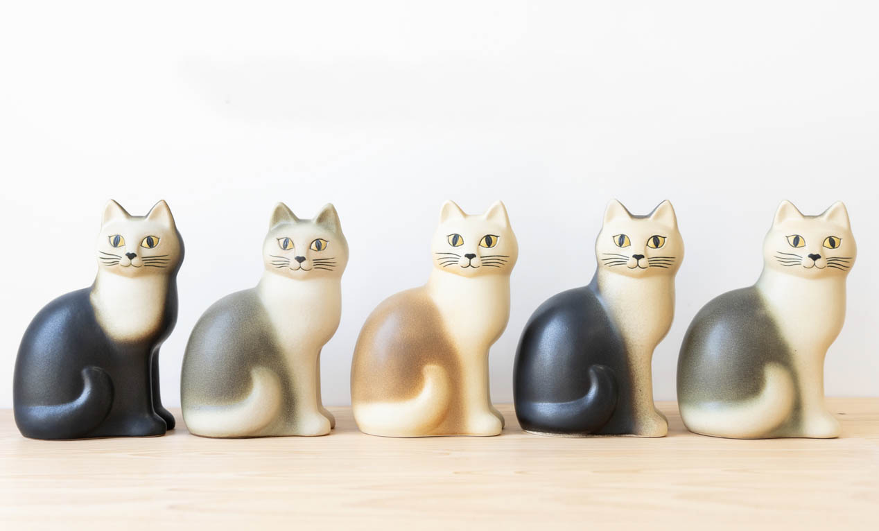 リサ・ラーソンの代表的作品 猫の「ムッレ」が待望の再入荷！