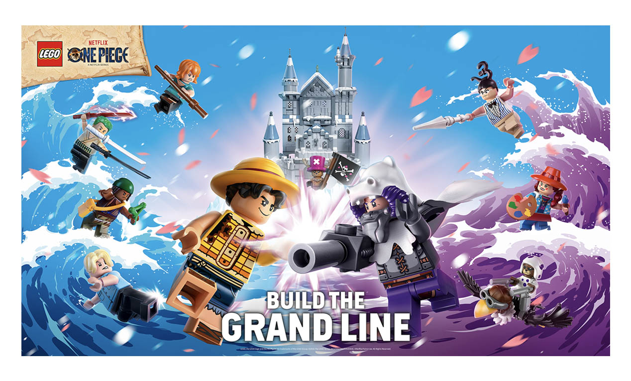 Netflix実写版『ONE PIECE』×レゴ®新作登場！チョッパー＆ゴムゴムの実も再現した全7種