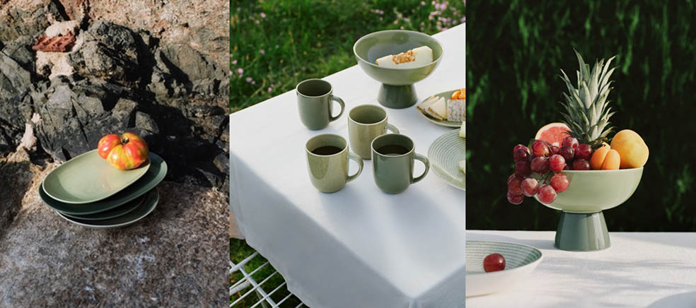 アラビアの名作「24h」が30周年！春にぴったりなグリーンカラーの新作食器コレクションが登場