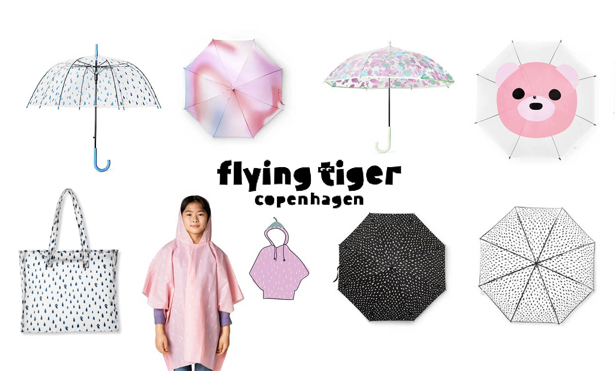 🇩🇰 フライングタイガーから、梅雨シーズンにぴったりなレイングッズが登場！