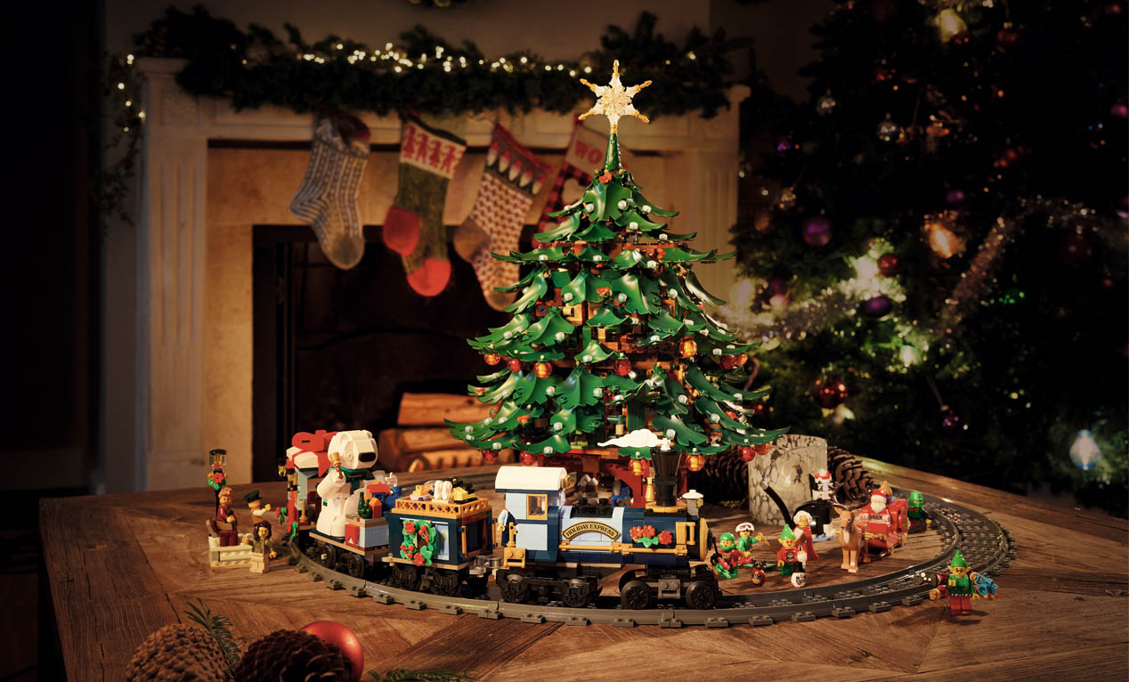 今年の冬はレゴ®で心あたたまるクリスマスを演出しよう!新作「ツリー」や「ホリデー特急」も登場!