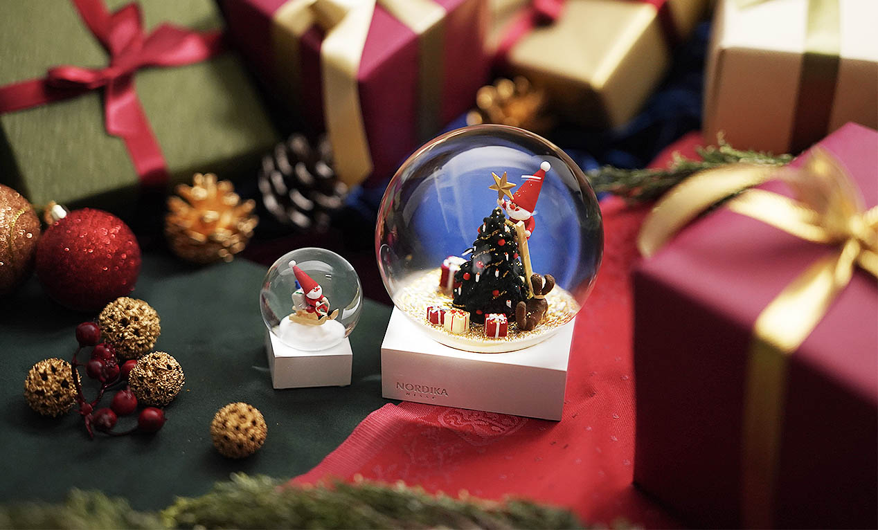 クリスマスのギフトにぴったり！ノルディカニッセから限定スノードームが登場！