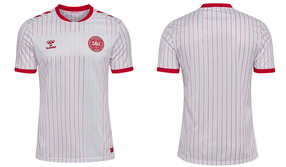 デンマーク代表サッカーAWAYユニフォームをヒュンメルが発表｜