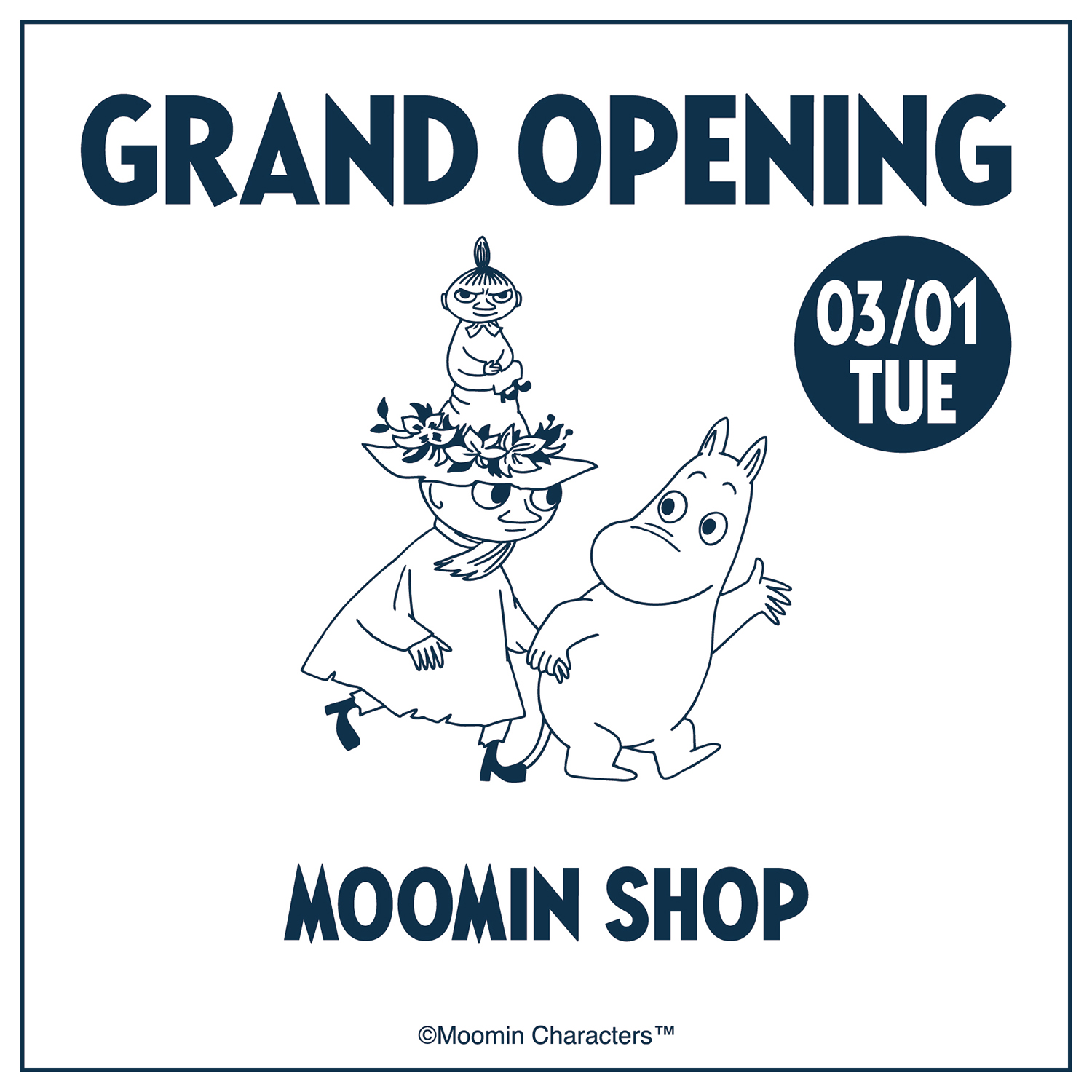 オンラインショップ「MOOMIN SHOP」がグランドオープン！