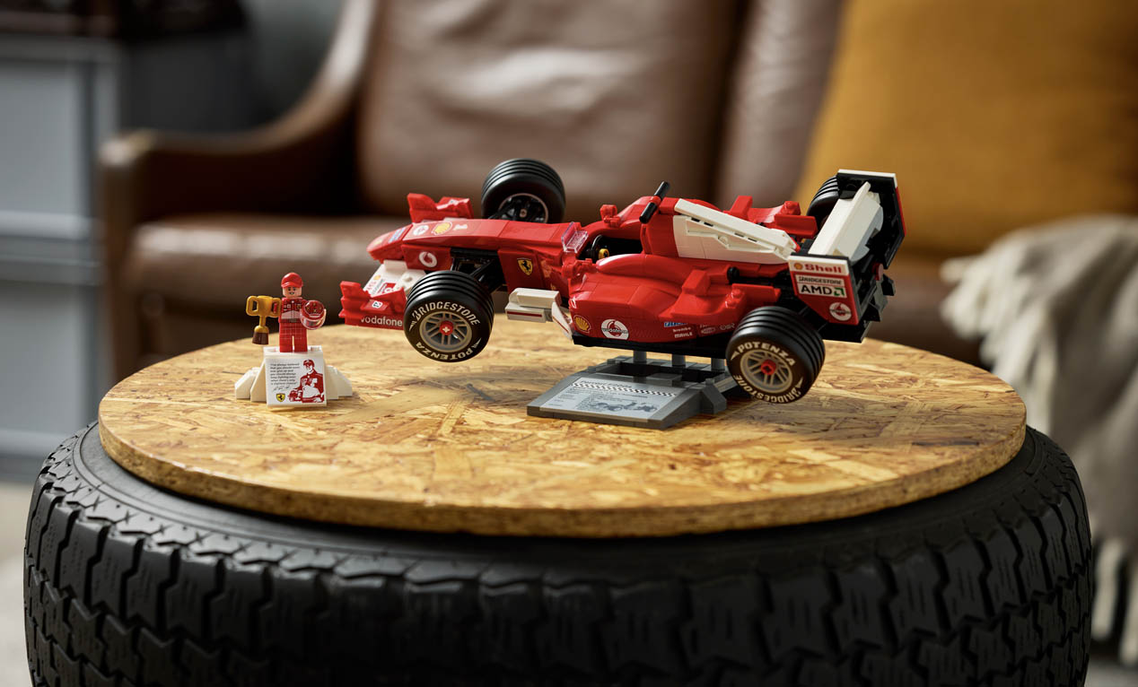 伝説のF1マシーンがレゴ®が大人向けプレミアムシリーズに登場！