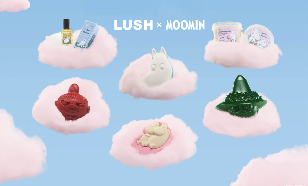🇫🇮 ムーミン×LUSHが夢のコラボ！バスボムやボディケアで楽しむ癒やしの限定コレクション登場！