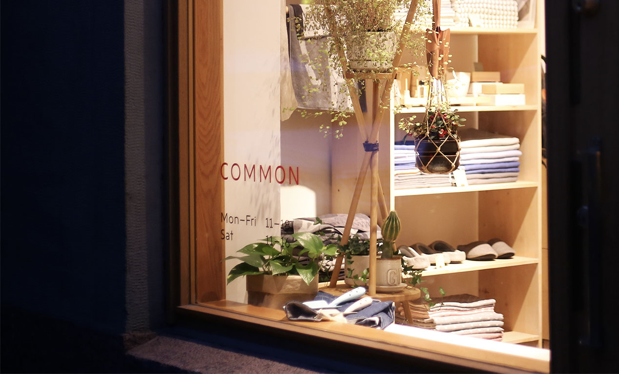 フィンランドで日本の”ものづくり”を伝えるショップ「COMMON」