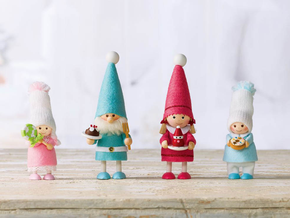 【2025年クリスマス】高島屋限定ノルディカニッセが登場!キャンディやケーキを持った可愛い妖精たち