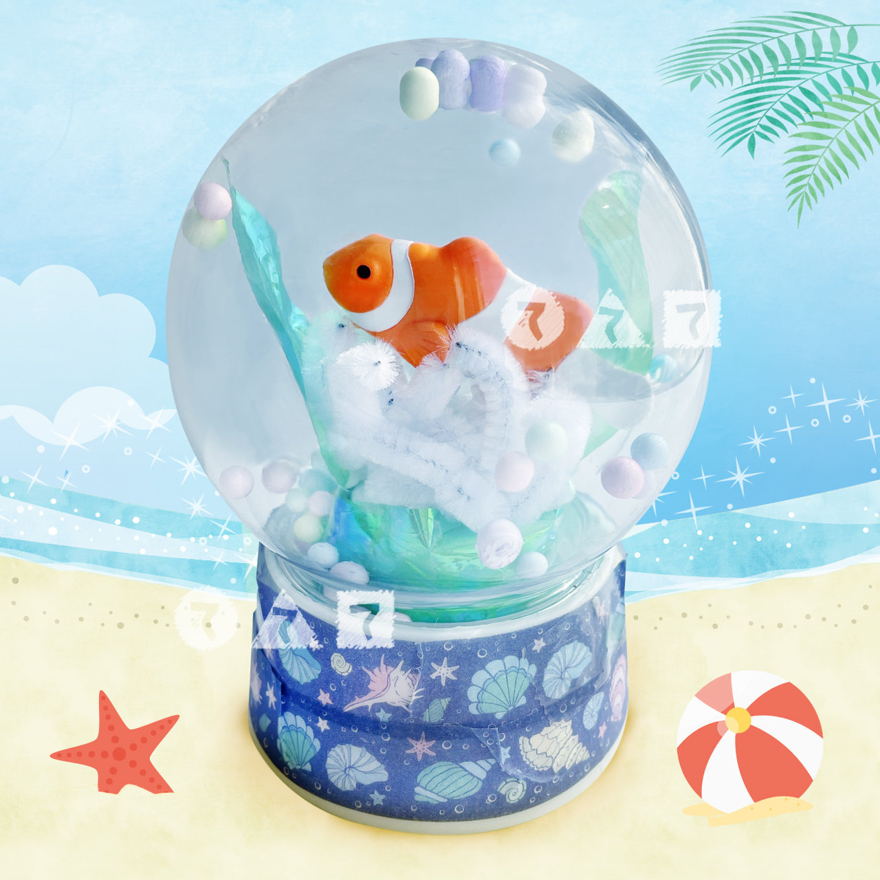 ぷかぷかキラキラ☆クマノミのアクアリウム