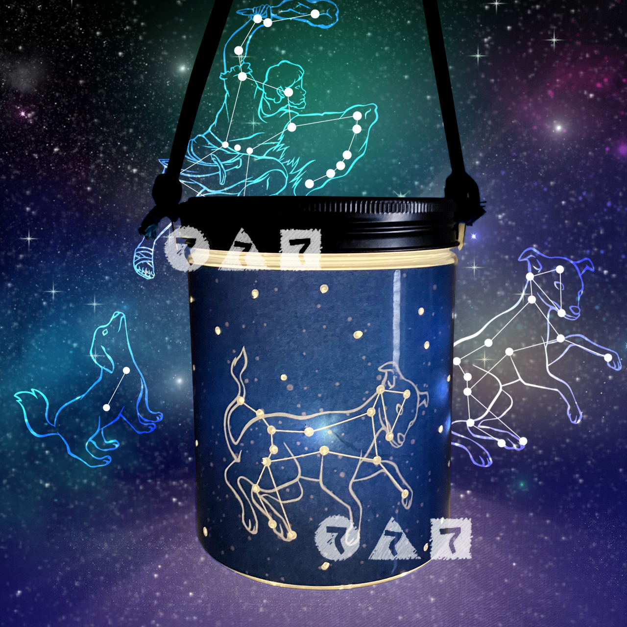 冬の星座が学べる！冬のプラネタリウムボトル