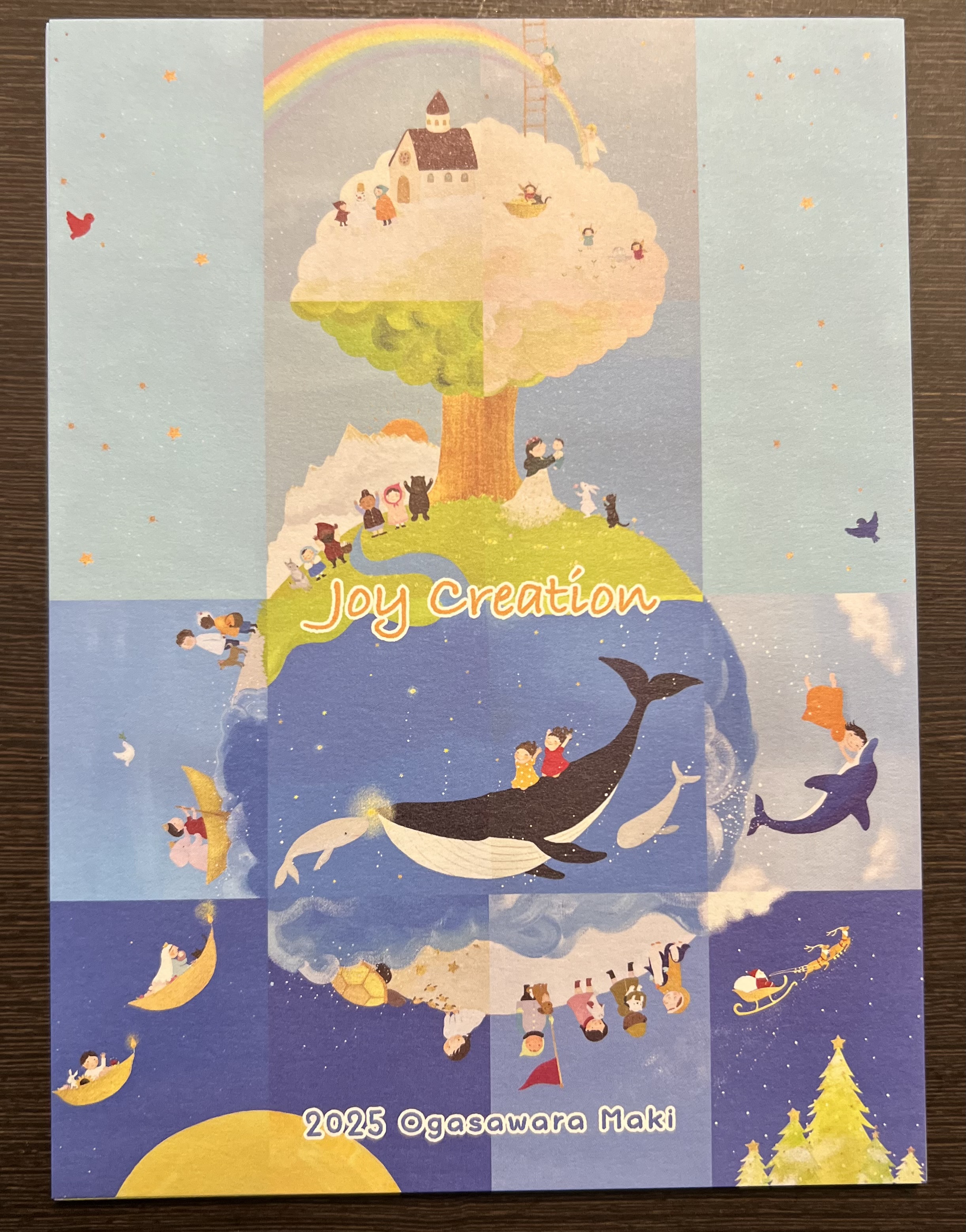 残り僅か 2025年Ogasawara MakiカレンダーJoy Creation  数量限定販売