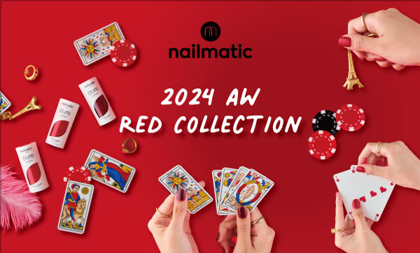 2024AW　ニュアンスの異なる赤３種が新登場！