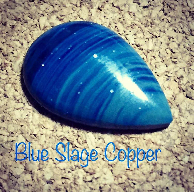 石の話 Blue Slage Copper