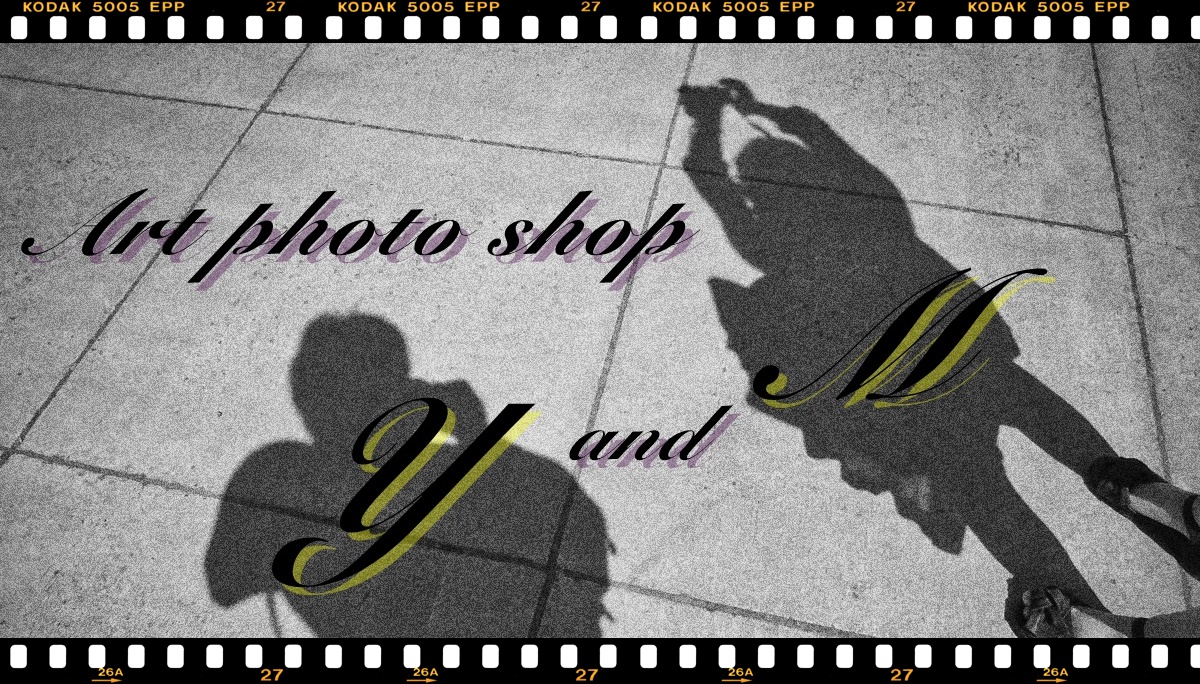ショップのロゴを作成しました－アート写真販売のY＆M Art Photo Shop－