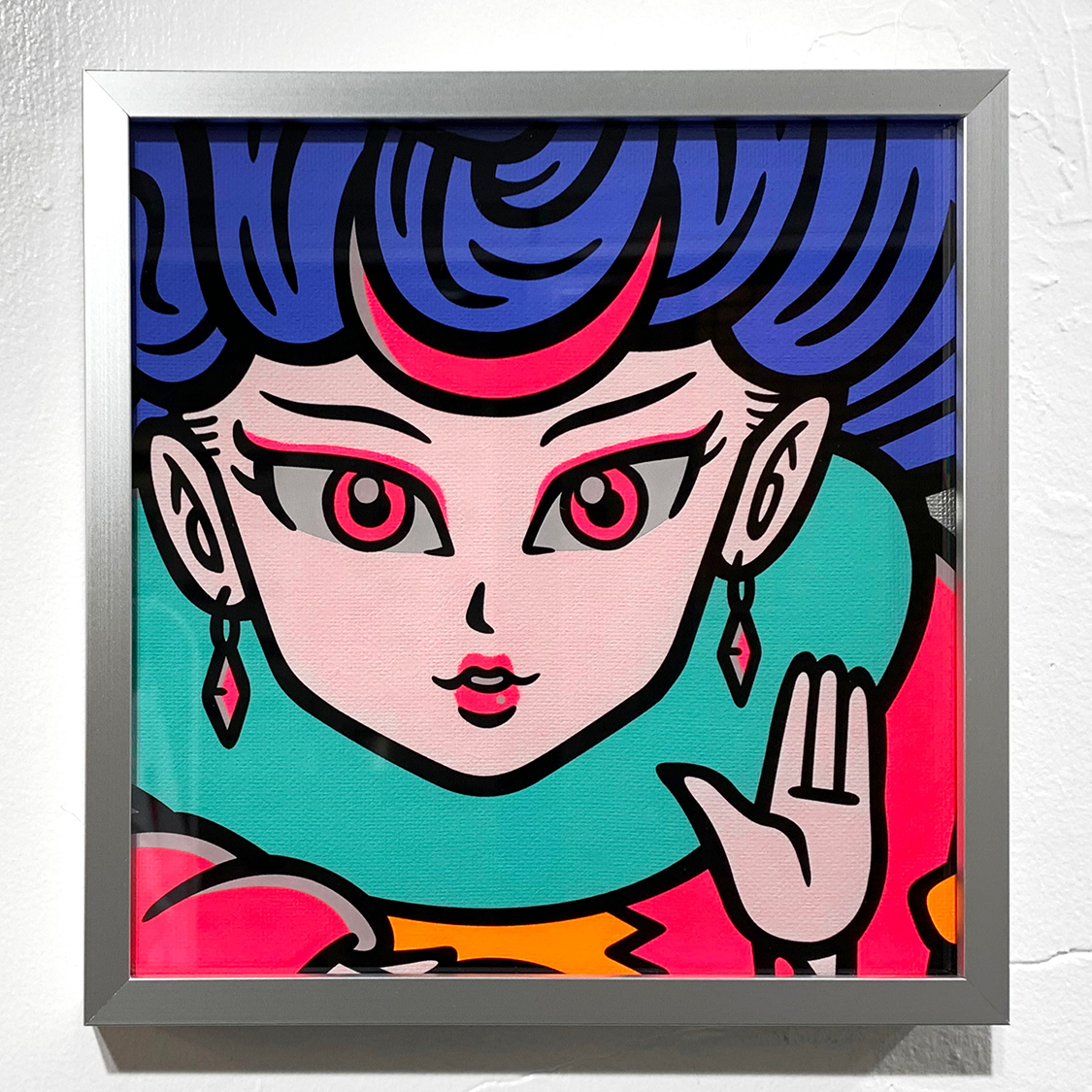 今晩21:00! excubeショップにて額装作品＆生原画発売!