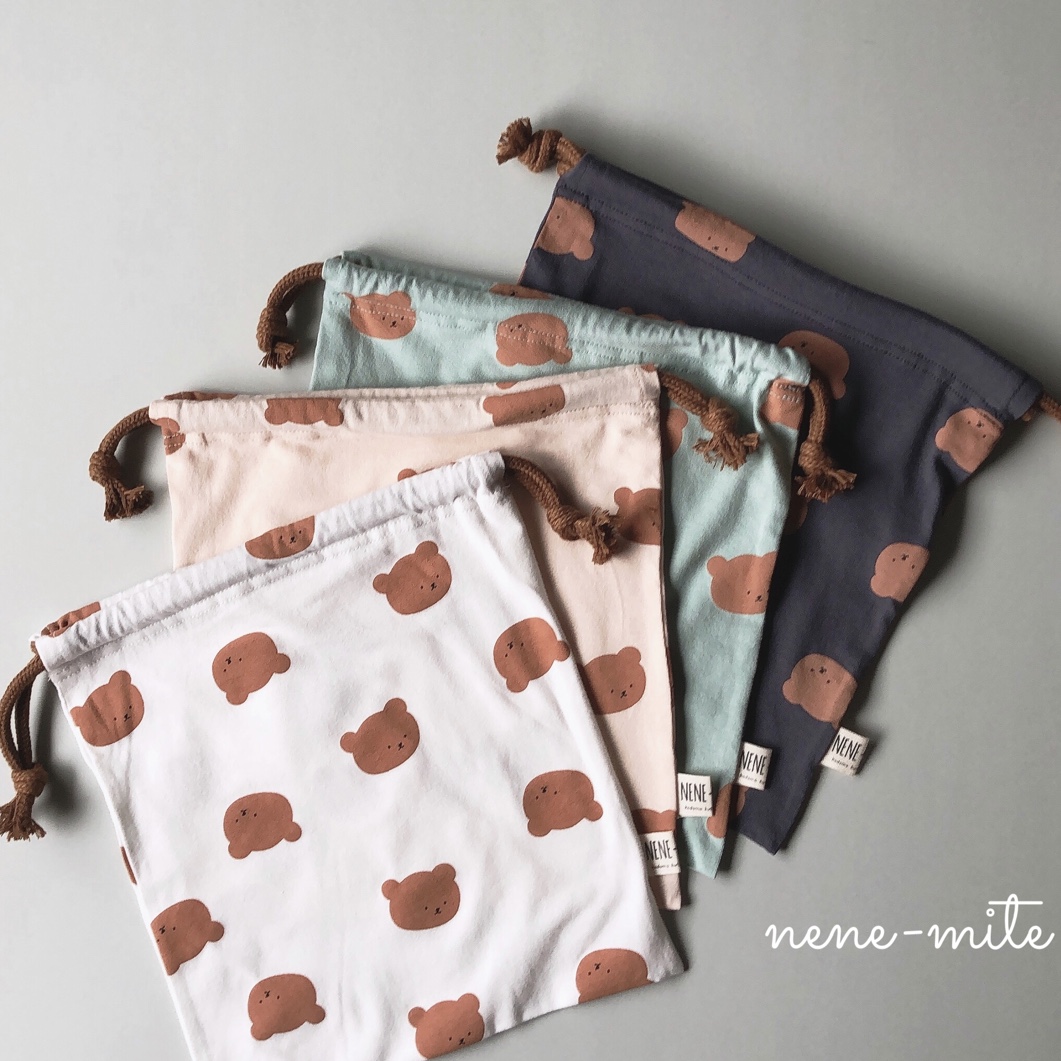 original kuma kinchaku‪🧸‬