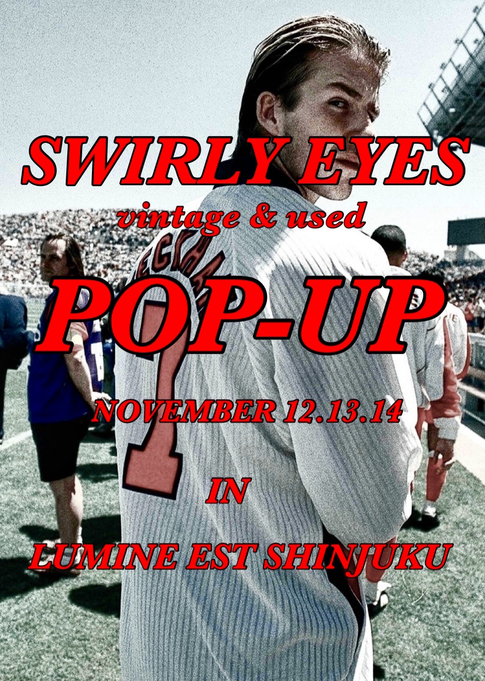 SWIRLY EYES『POP UP in LUMINE EST 新宿』