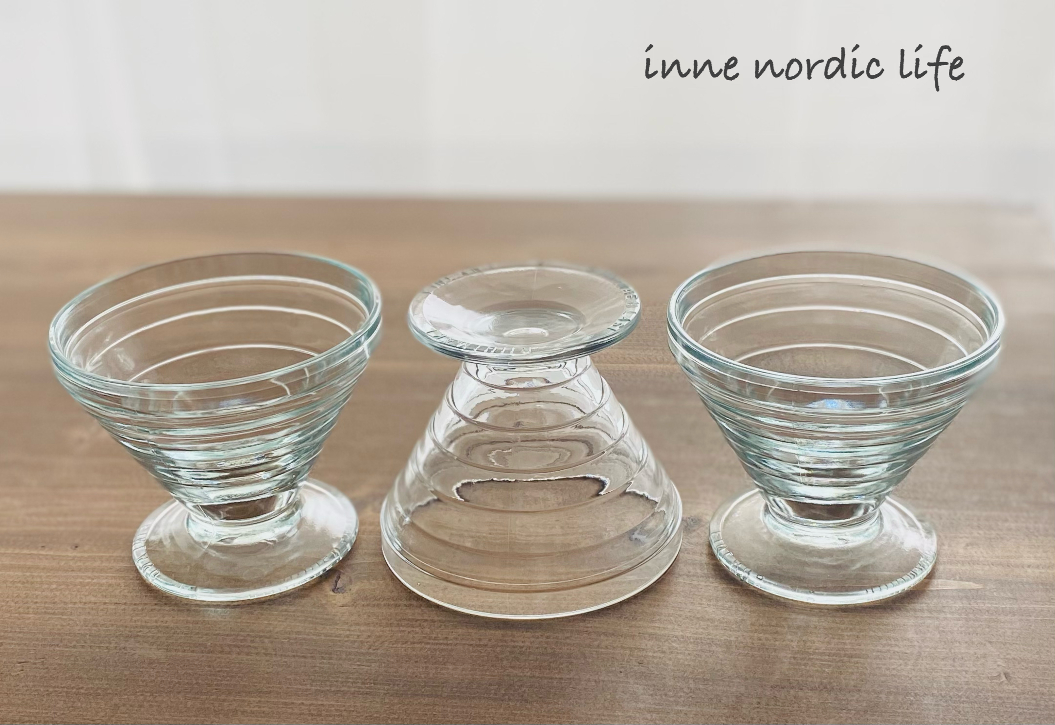 Riihimäen Lasi aino aalto デザートカップ 販売中！