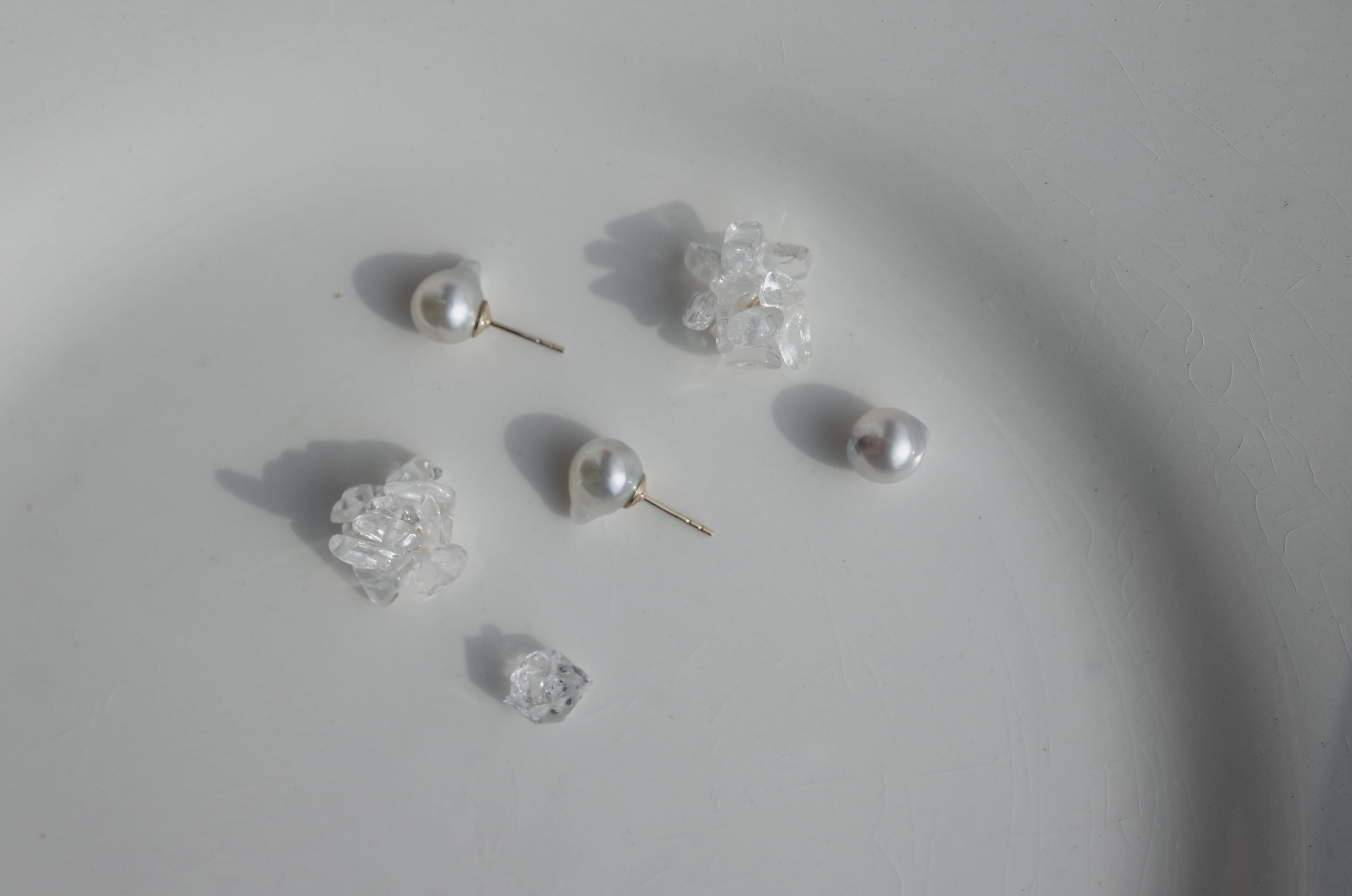 海からあがったままの色彩が美しいアコヤパールのピアス  |  ナチュラルカラーの魅力とチカラ