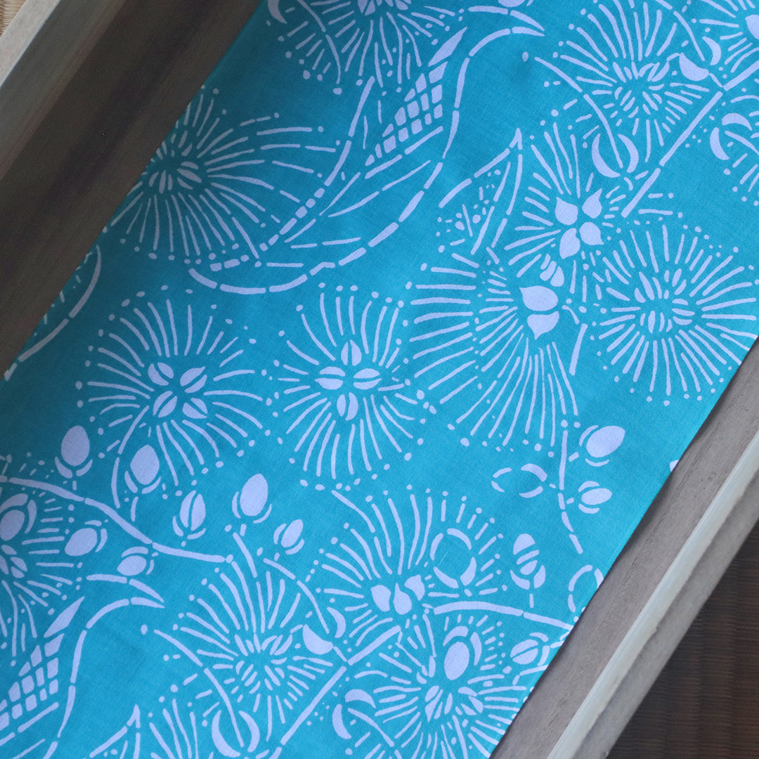 限定色!エメラルドグリーンの手ぬぐいの販売が開始されました!