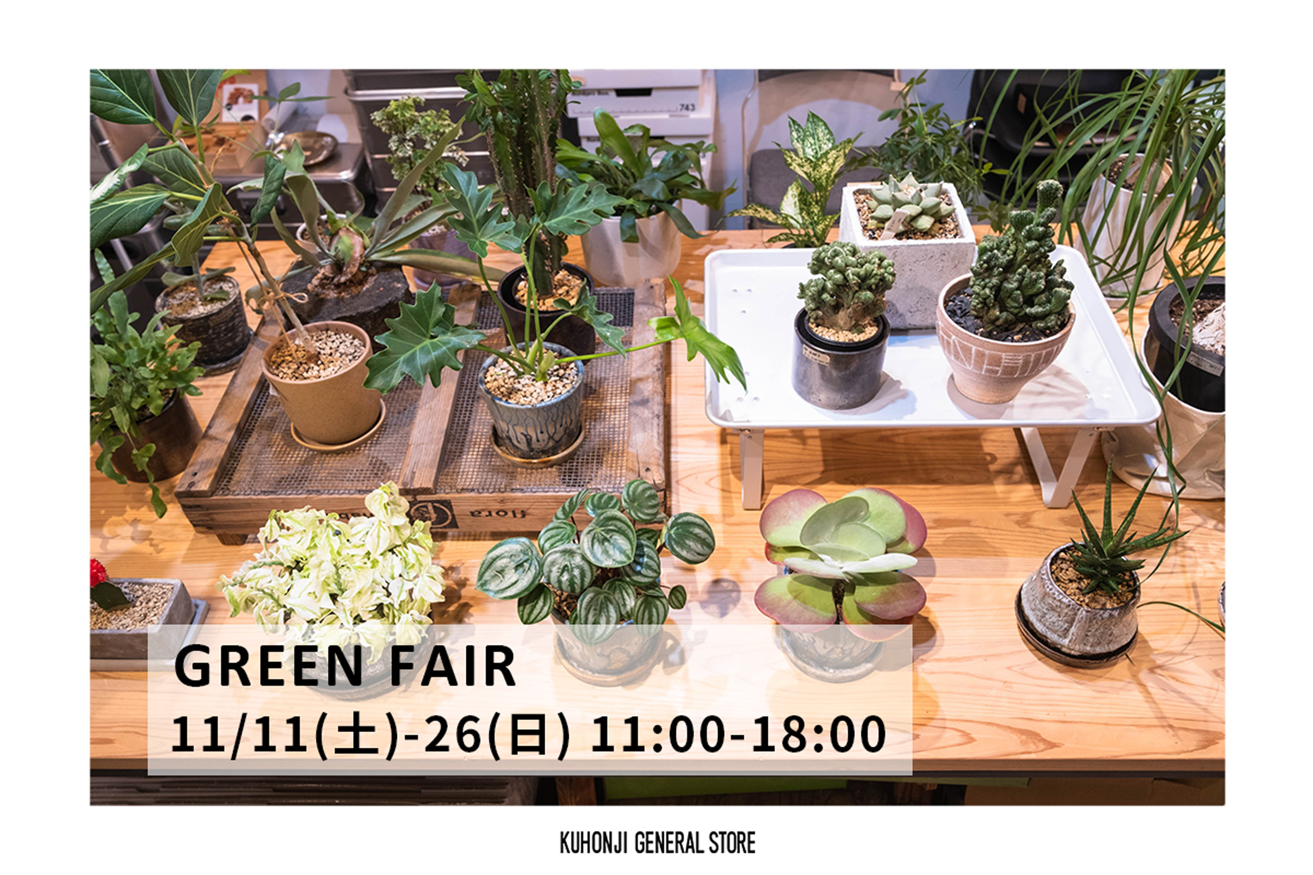 【イベント】GREEN FAIR 2023のお知らせ