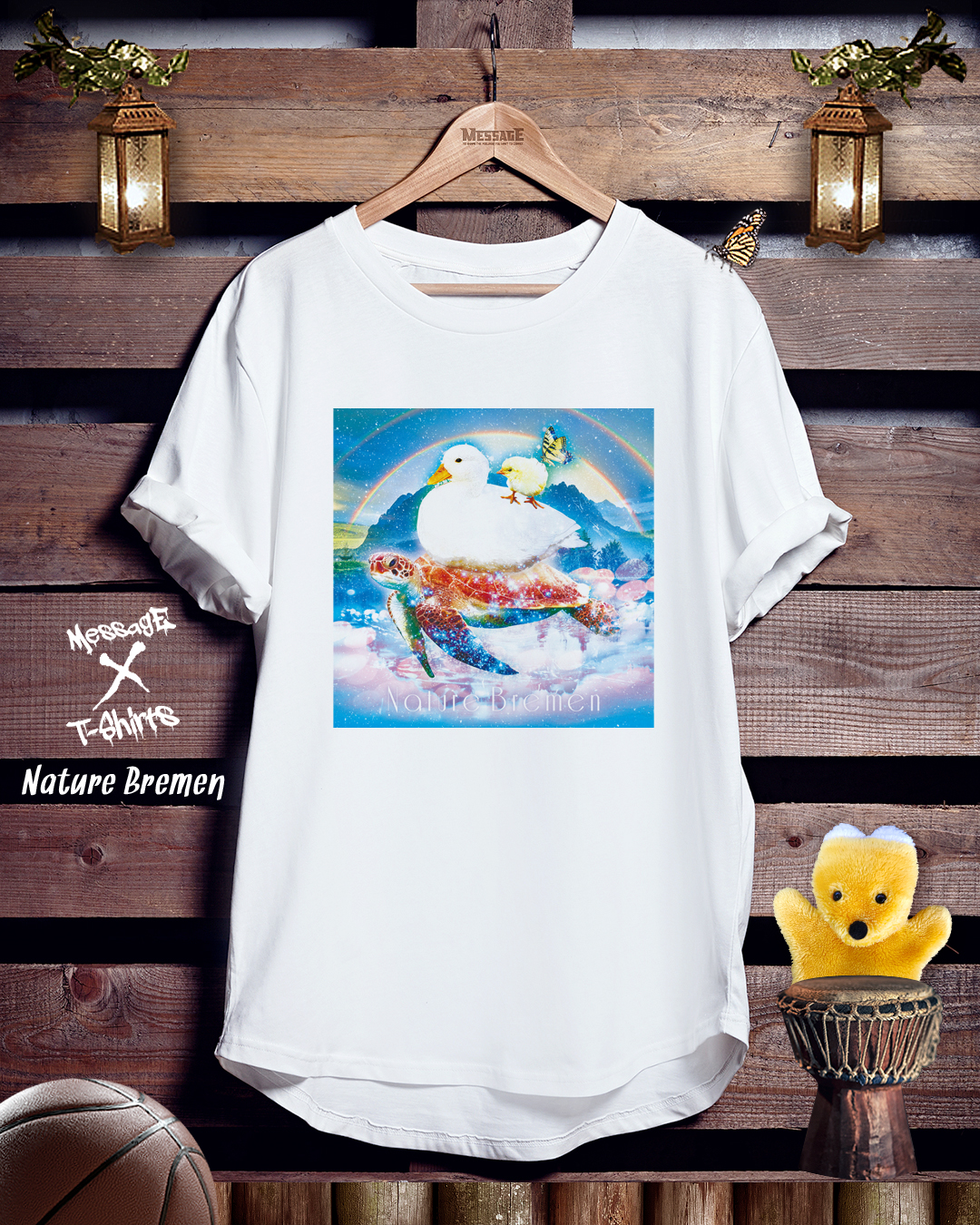 動物グラフィックTシャツ「Nature Bremen」