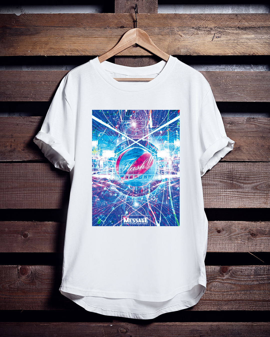 バスケTシャツ「Flash Ball」