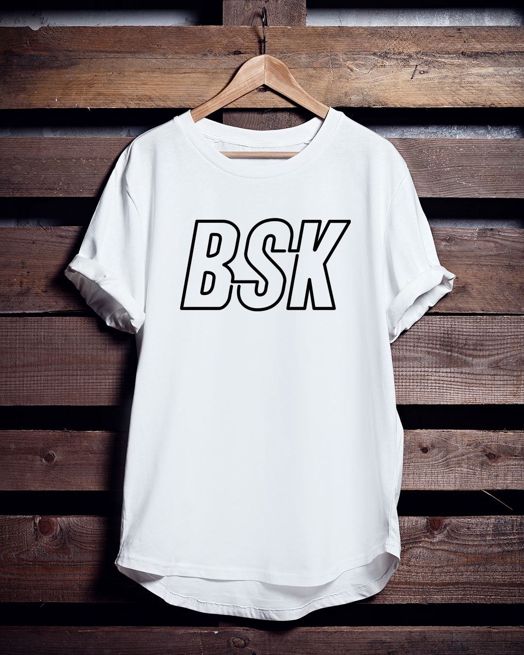 バスケTシャツ「BSK LINE」