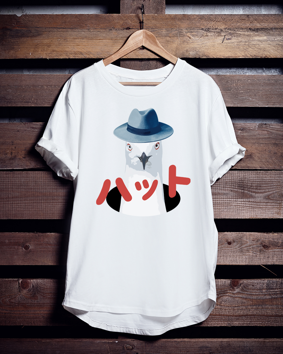 アニマルTシャツ「ハット」