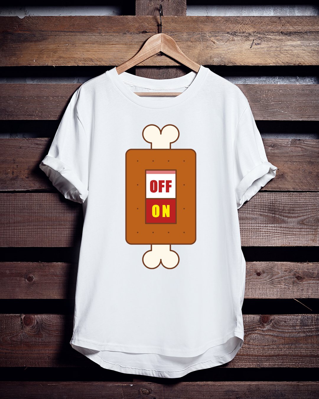 ユーモアTシャツ「焼き肉スイッチ」