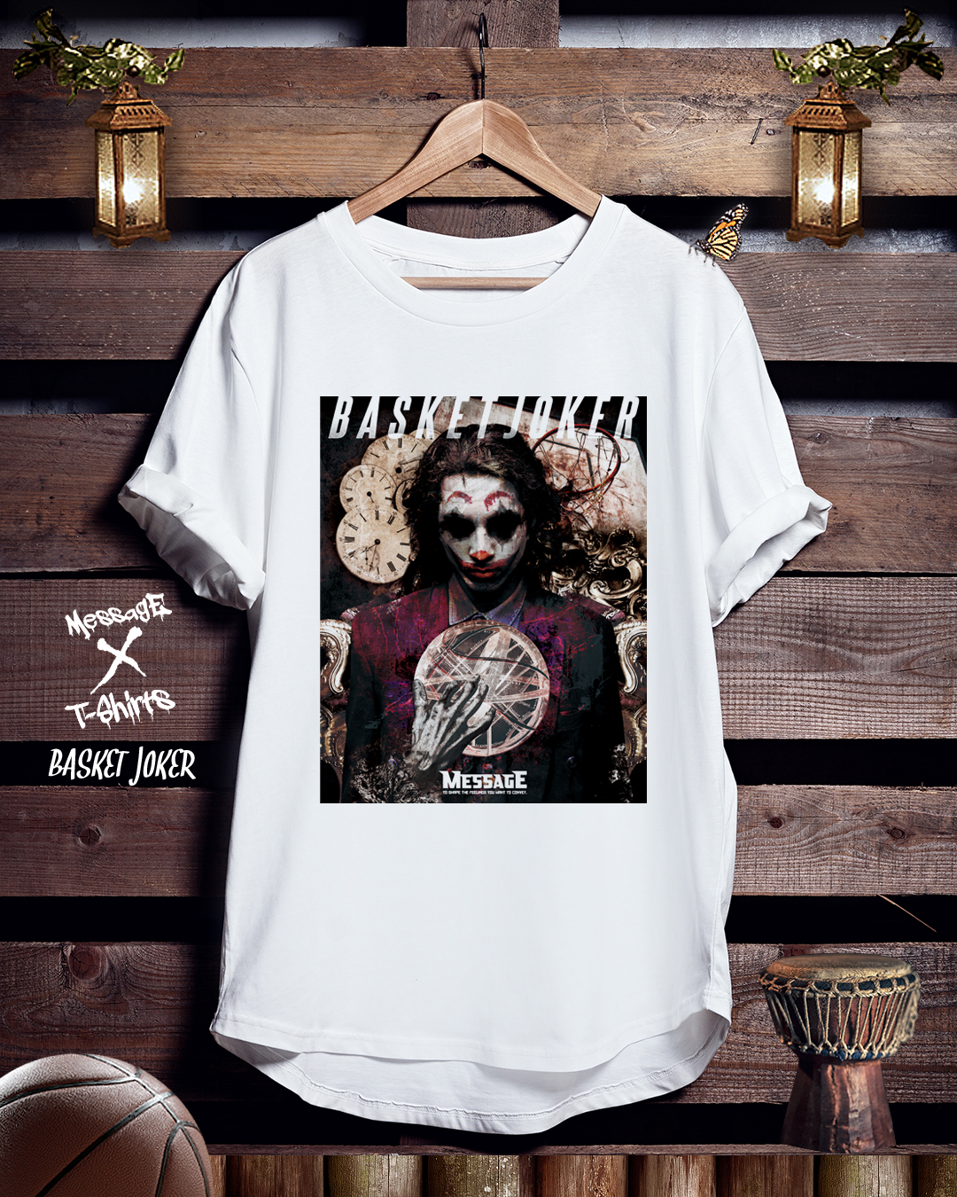 バスケットボールTシャツ「BASKET JOKER」