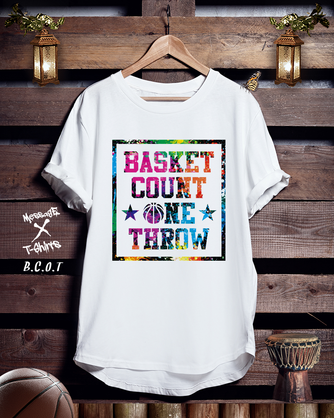 バスケットボールTシャツ「B.C.O.T」
