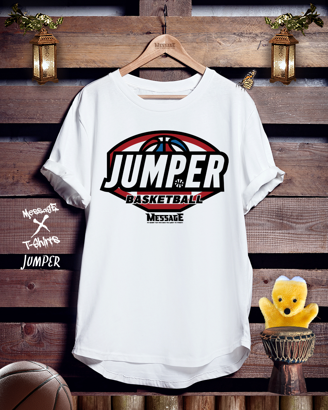 バスケットボールTシャツ「JUMPER」