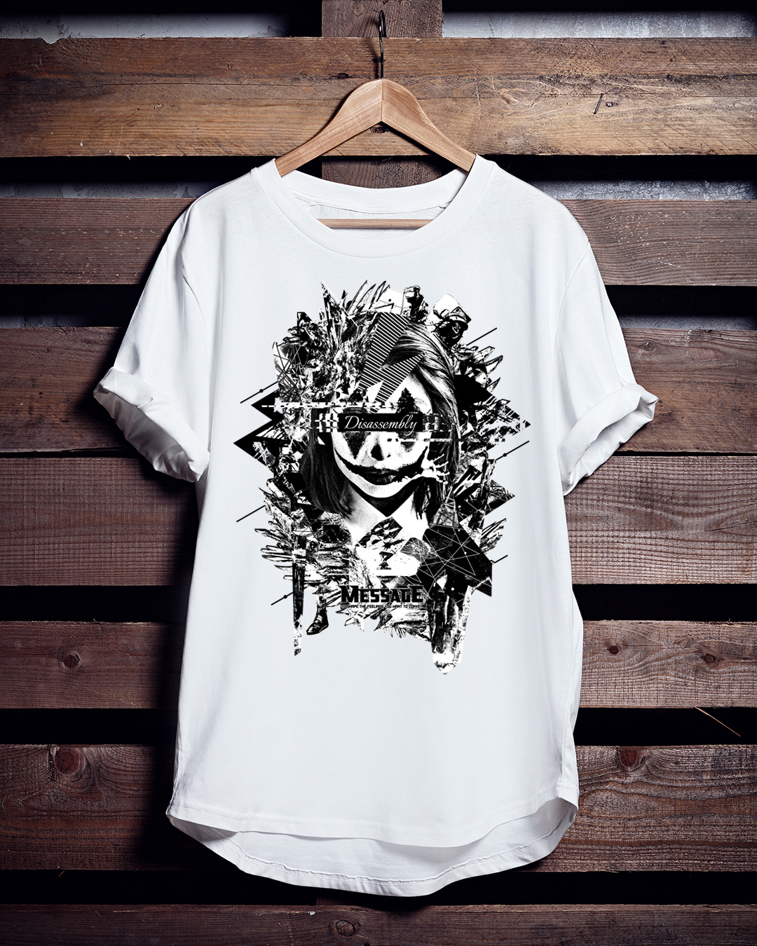 アートTシャツ「Disassembly」