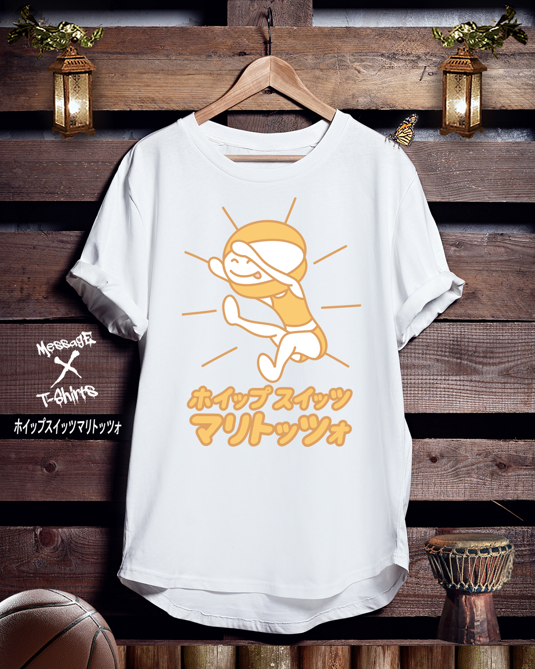 スイーツTシャツ「ホイップスイッツマリトッツォ」