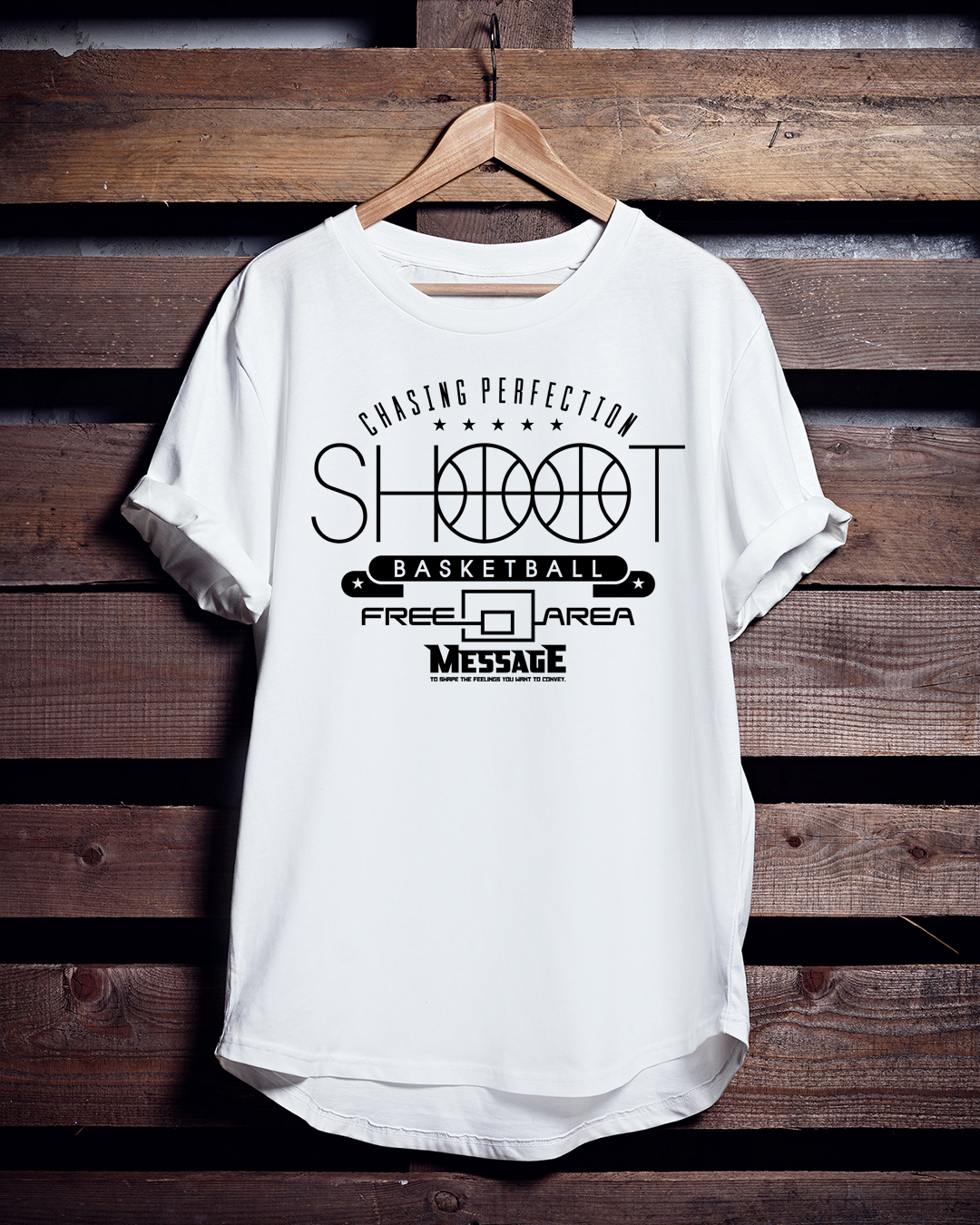 バスケTシャツ「STAR SHOOT」