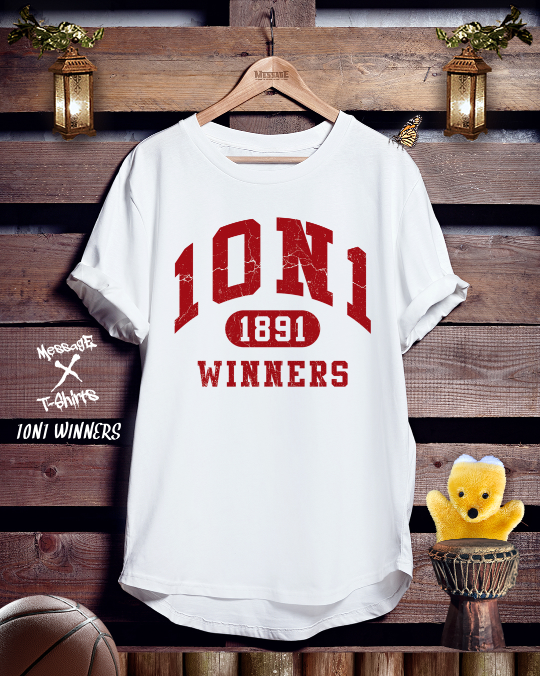 バスケットボールTシャツ「1ON1 WINNERS」