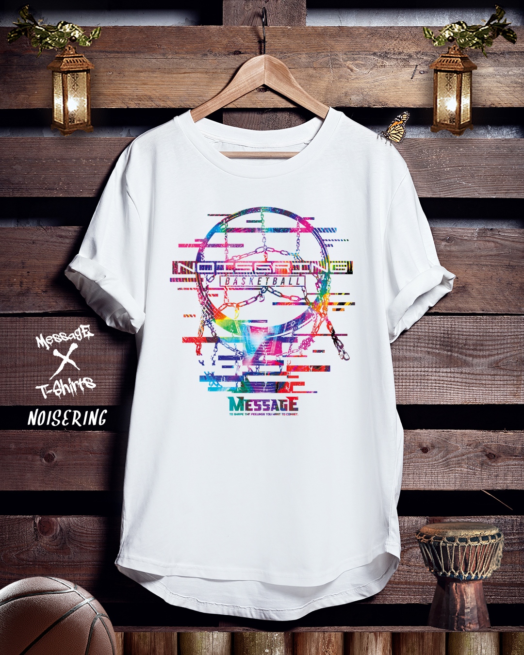 バスケットボールTシャツ「NOISERING」