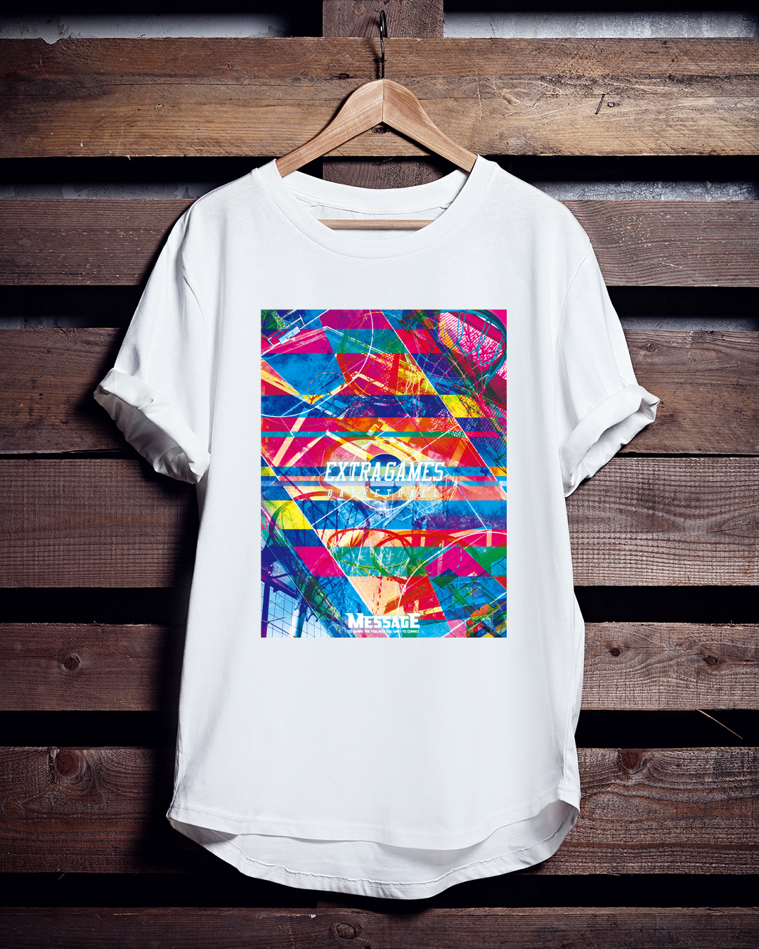 バスケTシャツ「EXTRA GAMES」