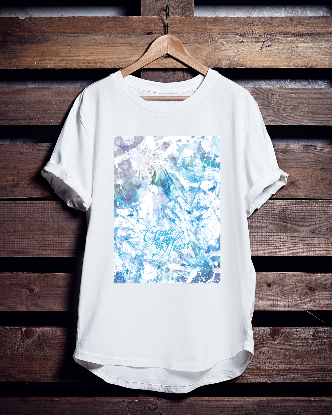 アートTシャツ「Grace of Heart」