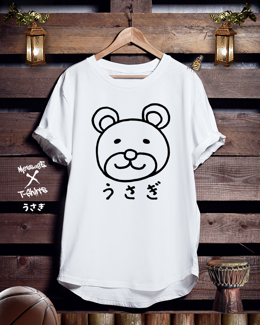イラストTシャツ「うさぎ」
