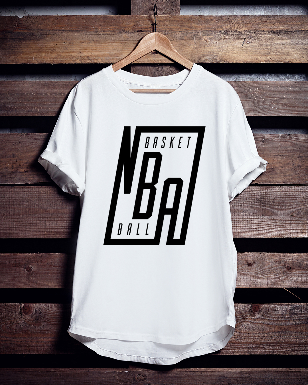 バスケTシャツ「Diagonal Basketball」