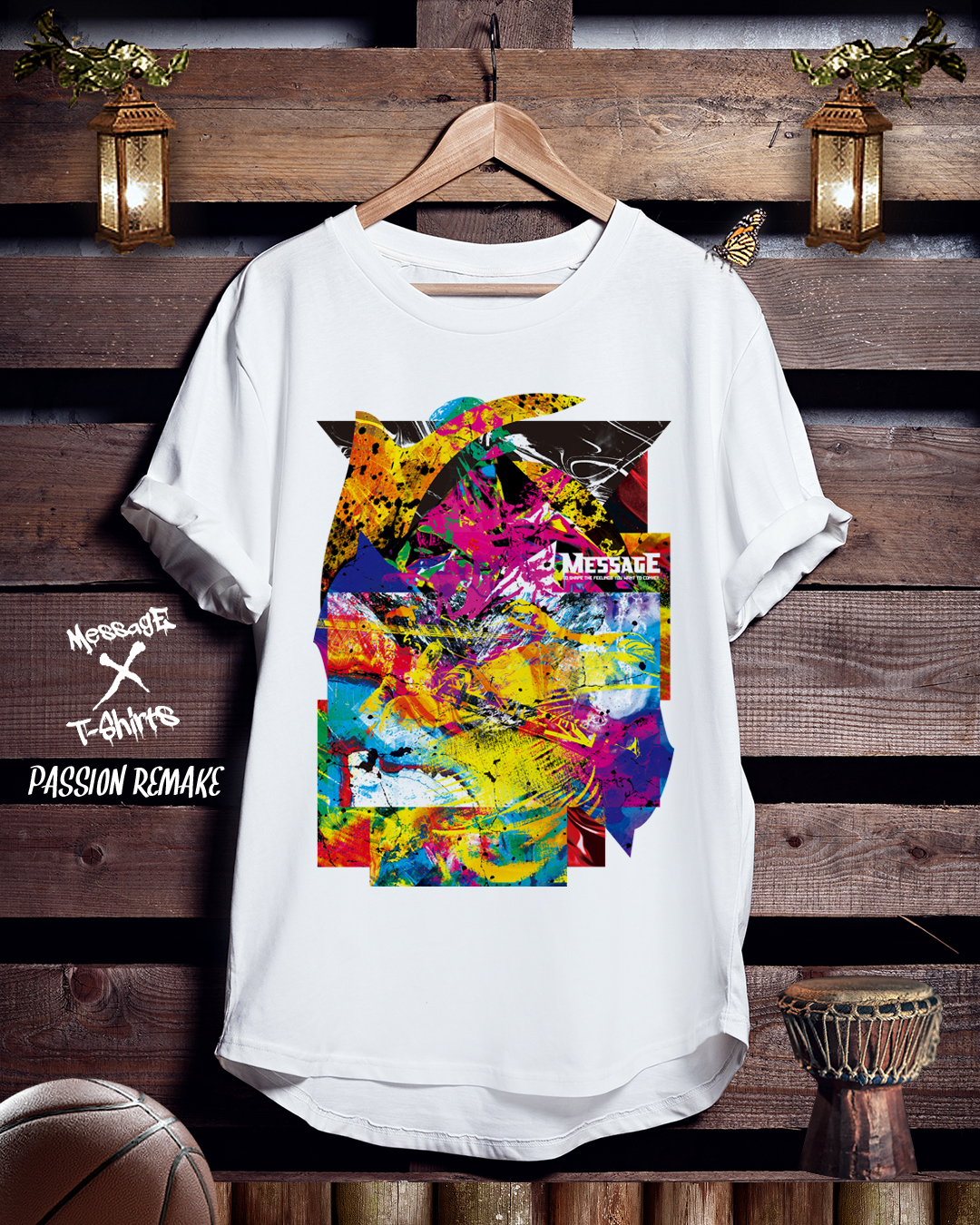 ロックストリートTシャツ「PASSION REMAKE」