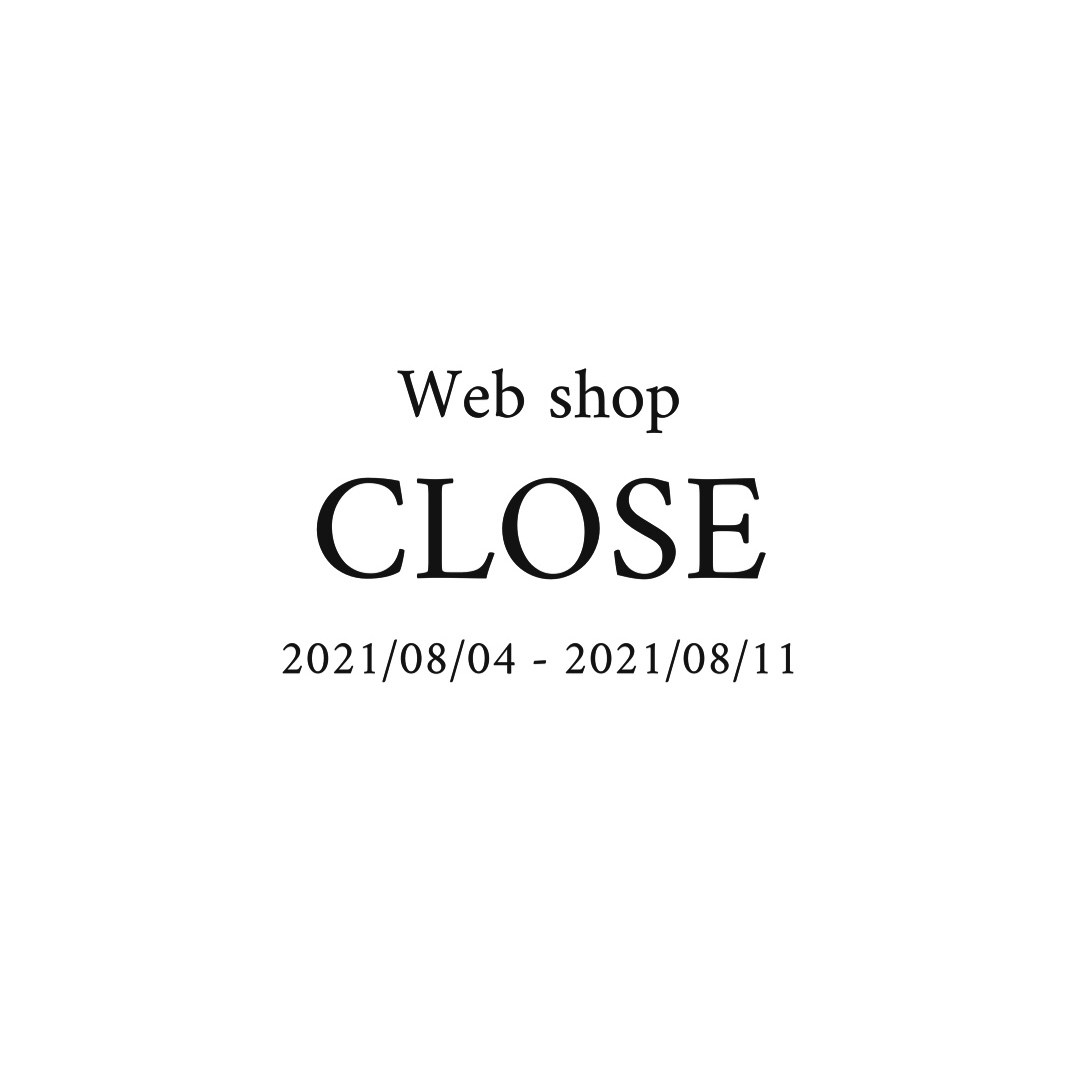 WEB SHOPお休みのご案内