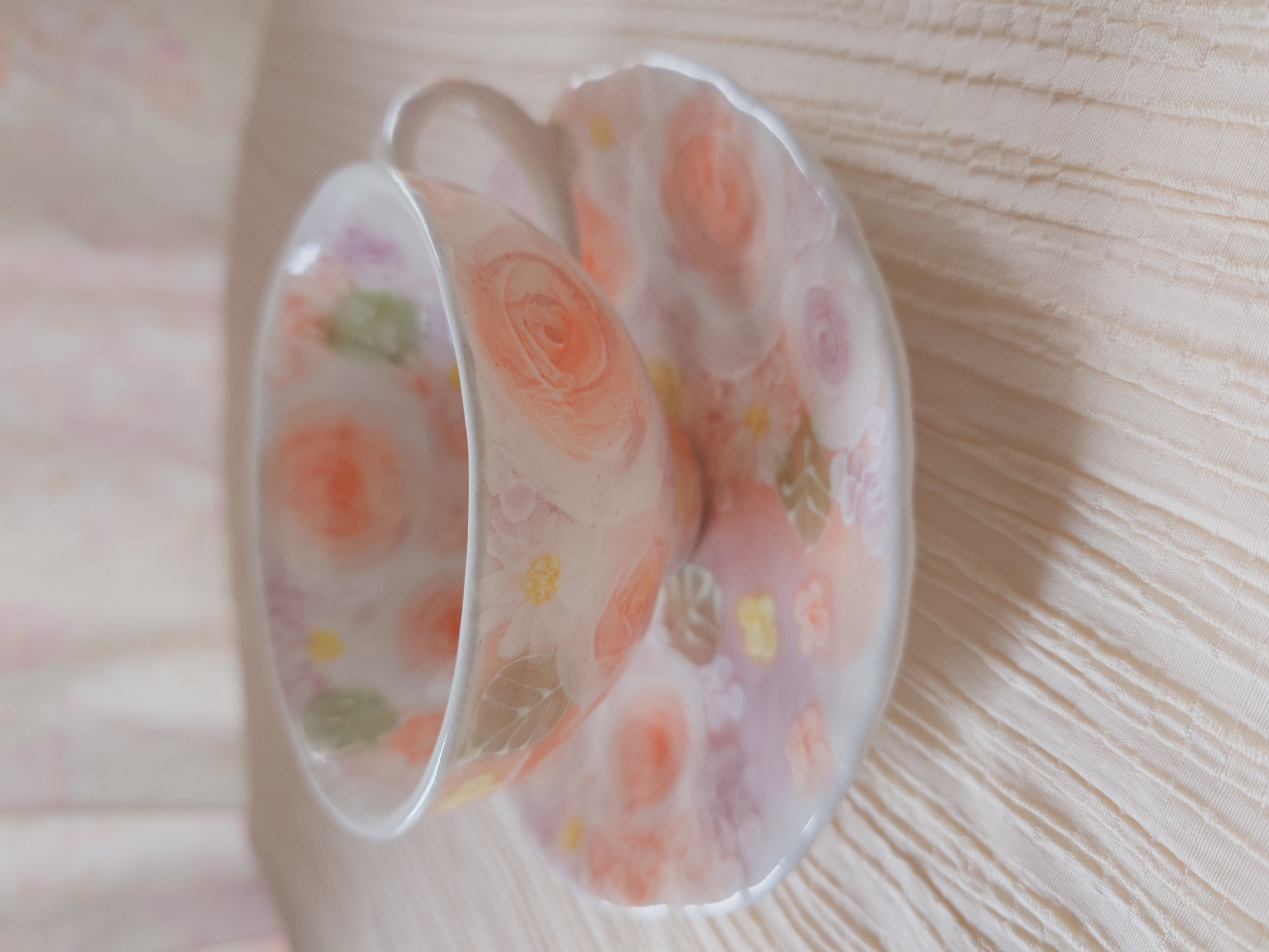 桜🌸が綺麗ですね！工房ゆずりはも綺麗な花柄です🩷