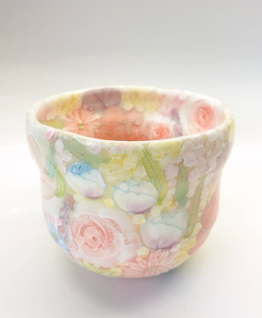 工房ゆずりは只今新入荷商品掲載掲載を頑張ります平安雅花マグカップ47040女性に大人気