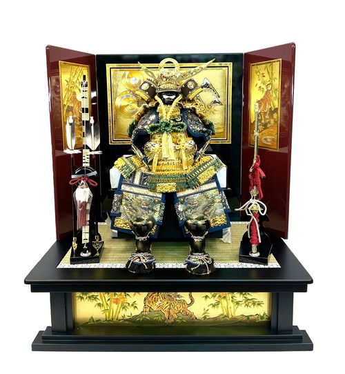 ２０２６年最新✨五月人形　戦国武将の鎧飾り